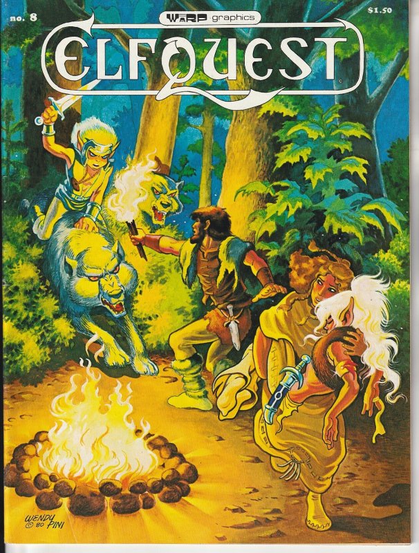 ElfQuest #6,7,8,9,10 (1980)  The Original Warp Graphic Series !