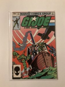 GI Joe 12 Second Print Near Mint Nm Marvel