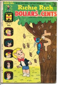 Richie Rich Dollars and Cents #61  1974 - Harvey  -G/VG - Comic Book