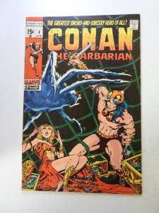 Conan the Barbarian #4 (1971) VF condition