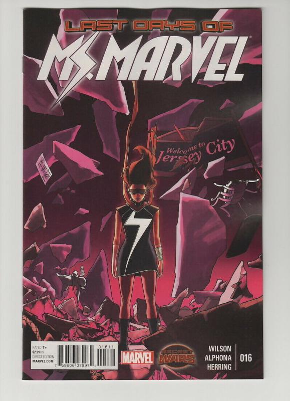 MS MARVEL (2013 MARVEL) #16