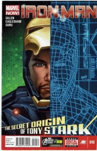 Iron Man #10 (2013 v5) Greg Land Cover NM