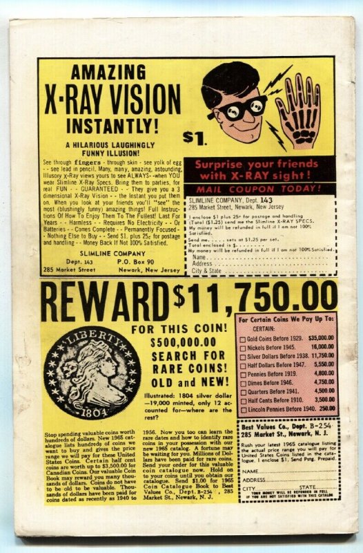 MARVEL TALES #2-1965-X-MEN origin-Avengers origin 