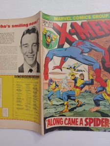 X-Men #83 - reprints X-Men #35 - Spider-man - 1972 - VG