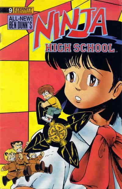 Ninja High School #9 VF/NM; Malibu | save on shipping - details inside