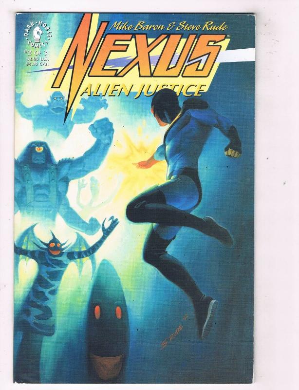 Nexus: Alien Justice #2 FN/VF Dark Horse Comics Comic Book 1992 DE43 TW14