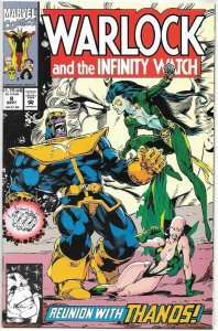 Warlock and the Infinity Watch #8 Marvel Comics September Sep 1992 (VF)