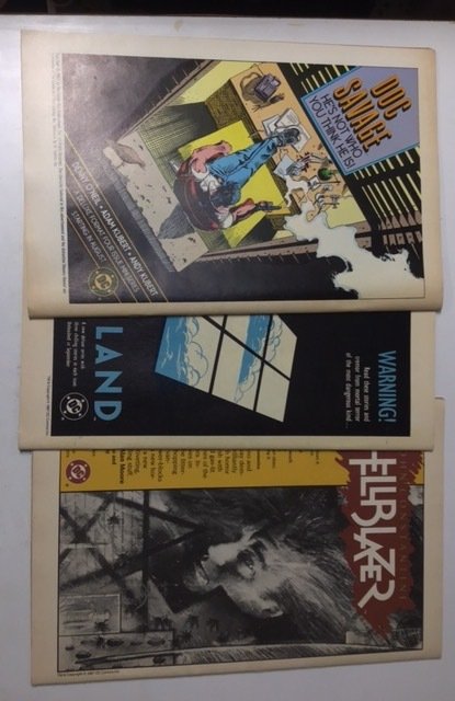 Outcasts #1, 2 & 3(1987)DC Comics (lot of 3)  Wagner Grant Kennedy Mantano