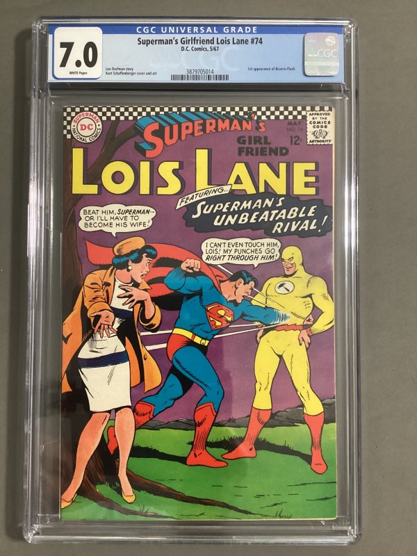 Superman's Girl Friend, Lois Lane #74 (1967) 1st Bizzaro Flash