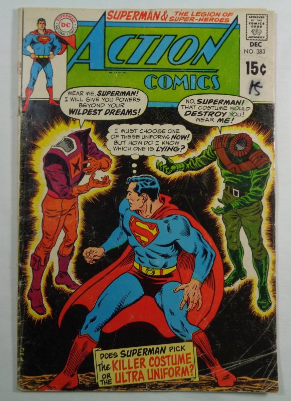 Action Comics #383 VG- Superman (1969)