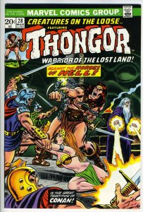 CREATURES ON THE LOOSE #28 - Thongor - Ditko