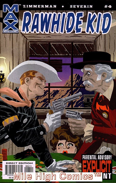 RAWHIDE KID (2003 Series)  (MARVEL MAX) #4 Near Mint Comics Book