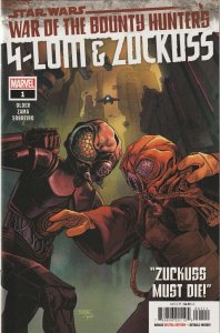 War Of The Bounty Hunters 4-Lom Zuckuss # 1 Cover A NM Marvel 2021 [L9]