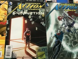 ACTION COMICS#38-49 LOT (8 BOOKS) 2016 DC COMICS THE NEW 52!