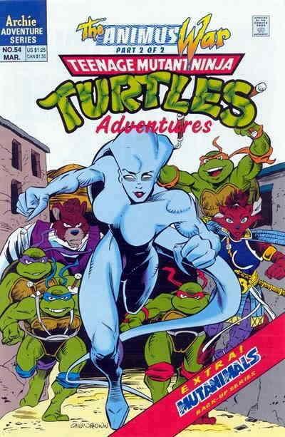 Teenage Mutant Ninja Turtles Adventures (2nd Series) #54 VG; Archie | low grade