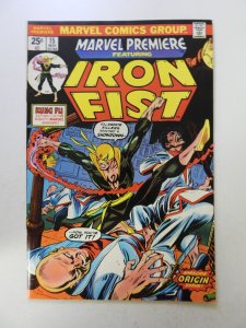 Marvel Premiere #15 (1974) 1st appearance of Iron Fist VF condition MVS intact