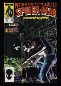 Spectacular Spider-Man #131 NM- 9.2 Kraven's Last Hunt Part 3!