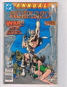 The Warlord Annual #6 VG DC Comics Copper Age Comic Book 1987 DE47 AD33
