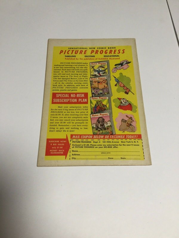 Classics Illustrated #83 The Jungle Book #1 Fn Fine 6.0