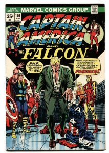 CAPTAIN AMERICA AND THE FALCON #176 END OF CAPT AMERICA fn/vf