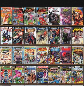 Huge Lot 160+ Comics with Action Comics, The Flash & More!