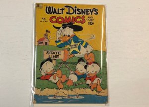 *Walt Disney Comics and Stories #104 vg, #105 vg/f, #106 vg