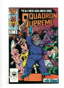 Squadron Supreme #9 VF/NM 9.0 Marvel Comics 1986 Mark Gruenwald 