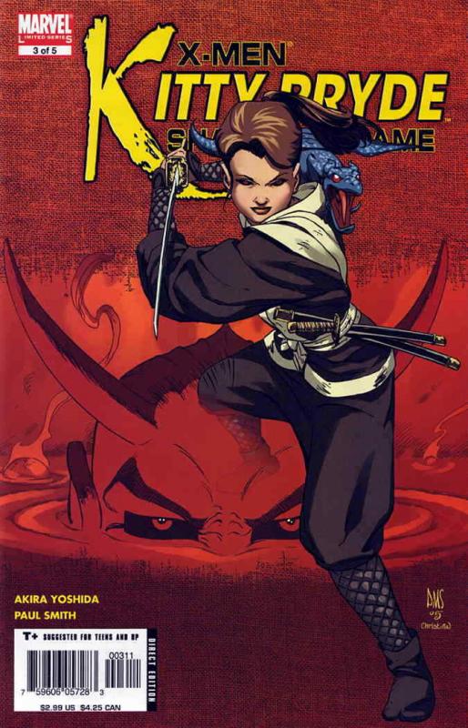 X-Men: Kitty Pryde—Shadow And Flame #3 VF; Marvel | save on shipping - details i