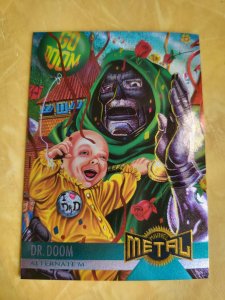 1995 Marvel Metal #128 Dr Doom