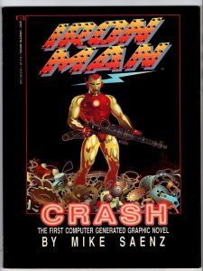 Iron Man: Crash (1988)  VF- 7.5  1st computer generated graphic novel