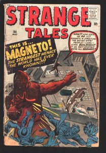 Strange Tales #84 1961- Magneto Prototype issue-Ditko and Kirby art-G-