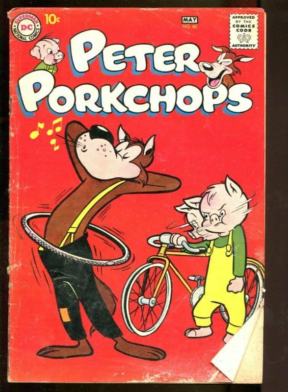 PETER PORKCHOPS #60-DC HUMOR 1959 G