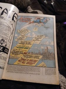 Action Comics #437 100 Page Giant DC Comics 1974 Bronze Age Superman Doll man