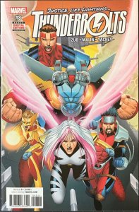 THUNDERBOLTS Comic Issue 8 — 2017 MARVEL Universe VF+ Jon Malin Cover & Art