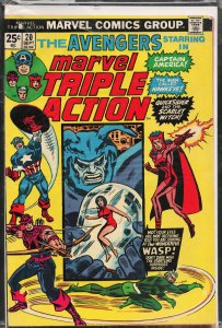 Marvel Triple Action #20 (1974) The Avengers