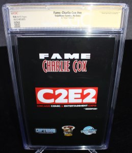 Fame: Charlie Cox #nn CGC (9.8) Signed by Jon Bernthal - 2025