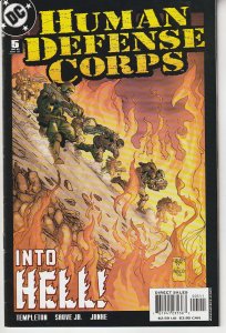 Human Defense Corps #5 (2003)  Protectors from Alien Incursion