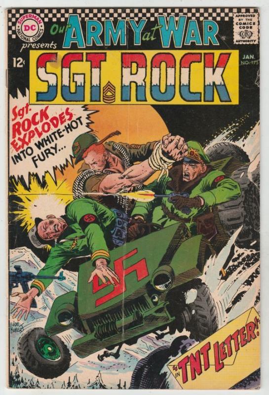 Our Army at War #175 (Jan-67) FN- Mid-Grade Easy Company, Sgt Rock