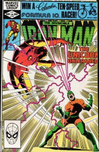 Iron Man #154 Direct Edition (1981) Iron Man