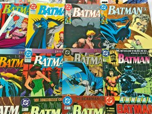 BATMAN#442-532 VF-NM LOT 1990 (24 BOOKS) BATMAN DC COMICS 