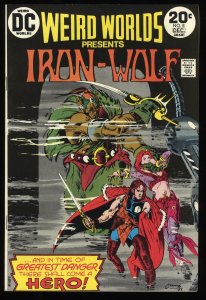 Weird Worlds #8 VF+ 8.5 1st Full Appearance of Ironwolf! Howard Chaykin Cover!