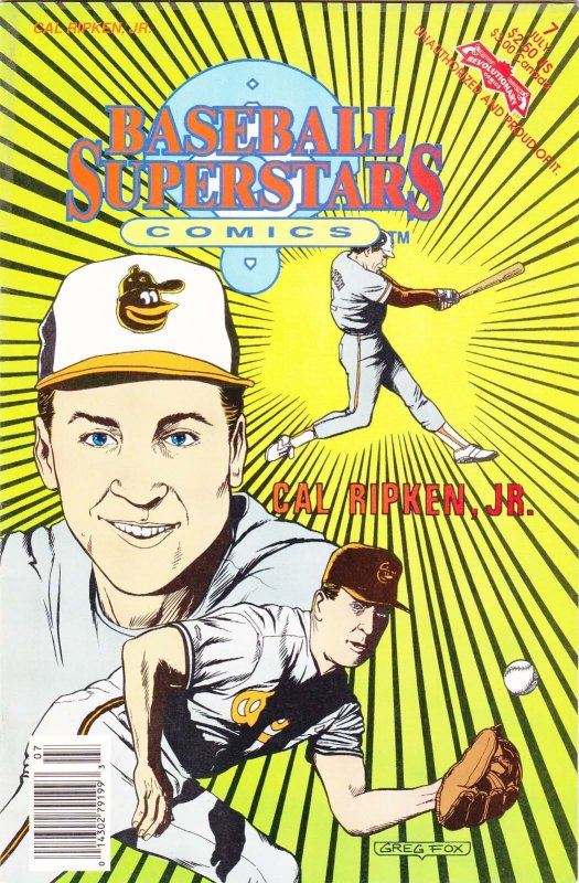 Baseball Superstars Comics #7 (Newsstand) FN ; Revolutionary | Cap Ripken Jr.