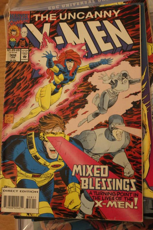 The Uncanny X-Men 308 VG