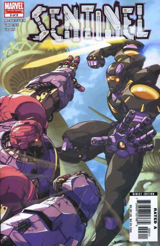 Sentinel (3rd Series) #3 VF; Marvel | save on shipping - details inside