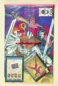 X-Force #1 - Sealed - Deadpool Card (Aug 1991, Marvel) - Near Mint/Mint