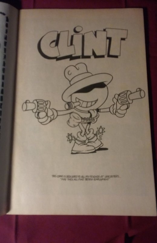 Number 1 Clint Bounty Hunter Trigon comics