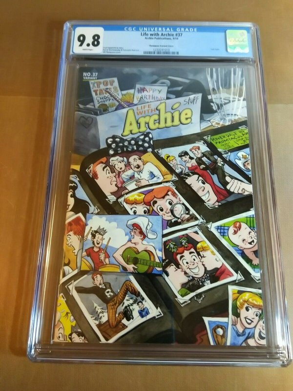 Life With Archie #37 CGC Universal Grade 9.8 NM/MT Thompson Variant Cover