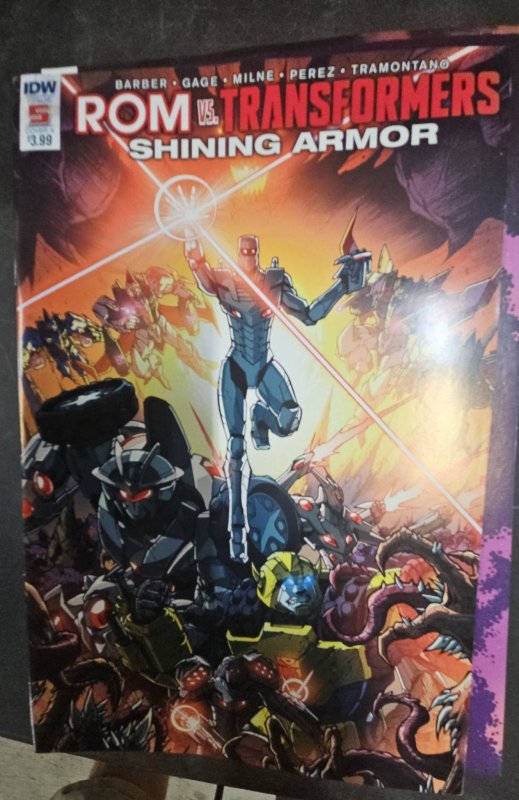 Rom vs Transformers: Shining Armor #5 (2017)