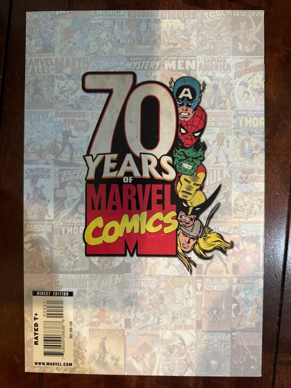 New Mutants #4 Variant Cover (2009)