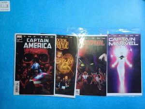 THE END NEARLY COMPLETE COLLECTION ( Hulk, Marvel, Wolverine, Ff, Cap, Iron, Etc